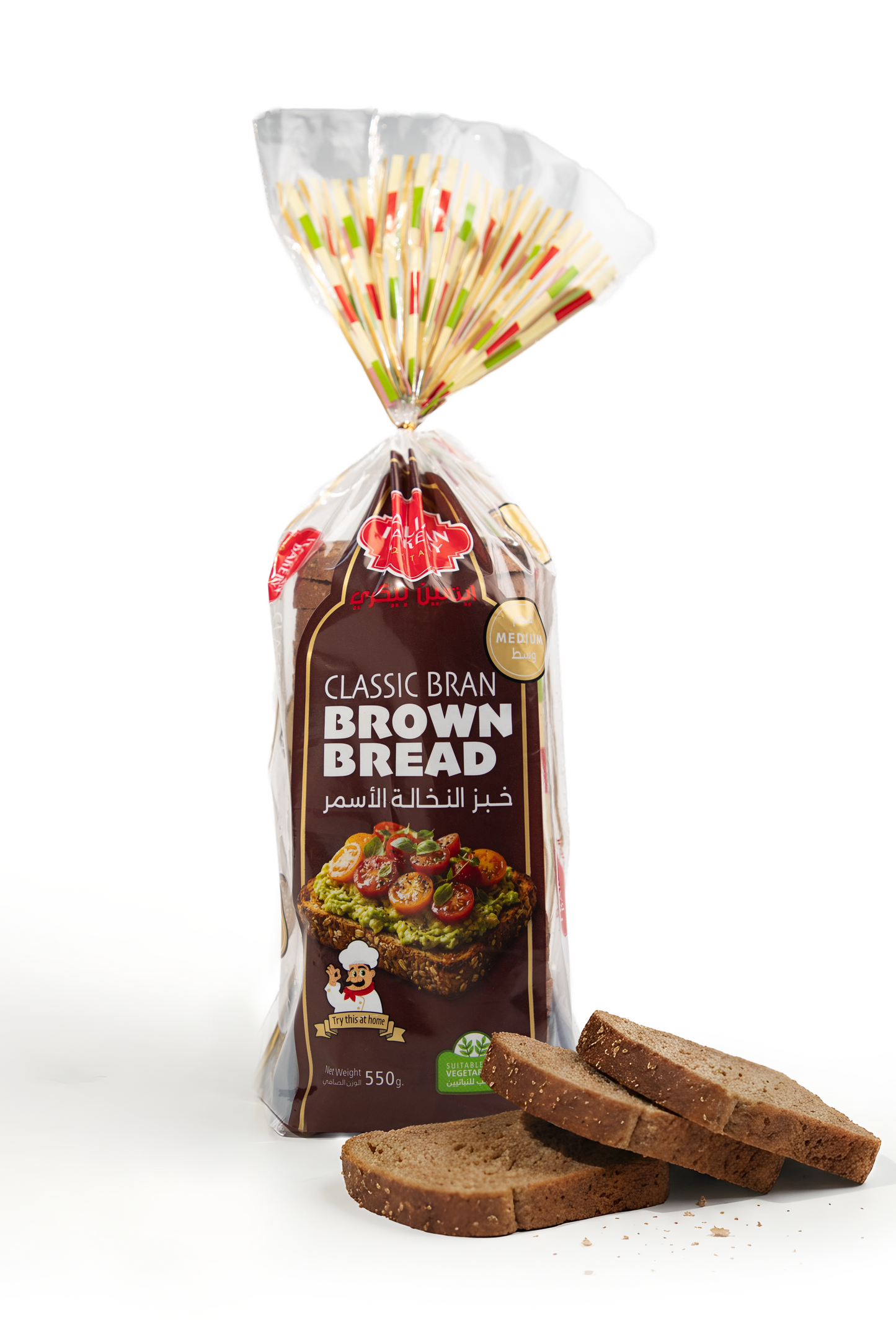Classic Bran Bread 550g