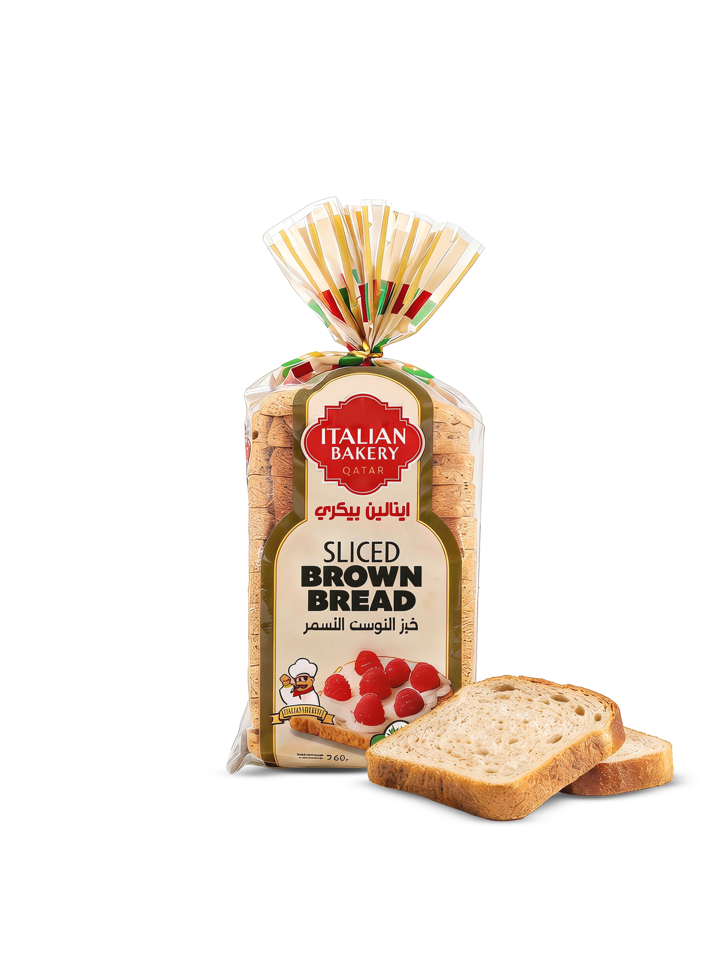Brown Sliced Bread 340