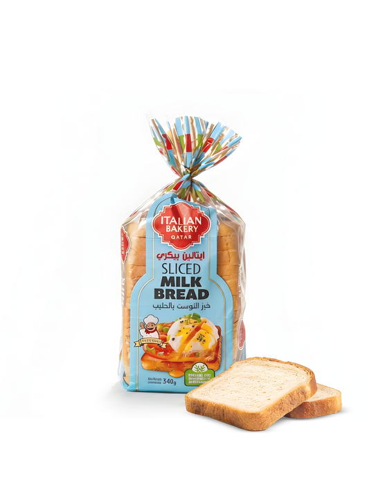 Milk Sliced Bread 340g