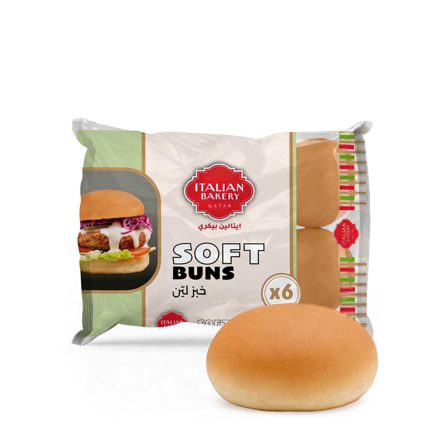 Soft Buns 6x