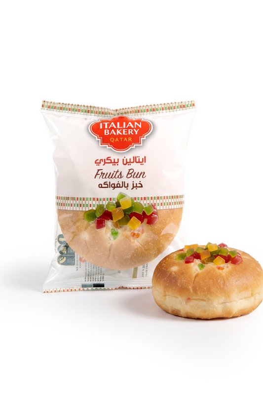 خبز الكريمة بالفاكهة المشكلة